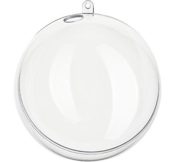 Acrylic ball with hole, &Oslash; 12 cm