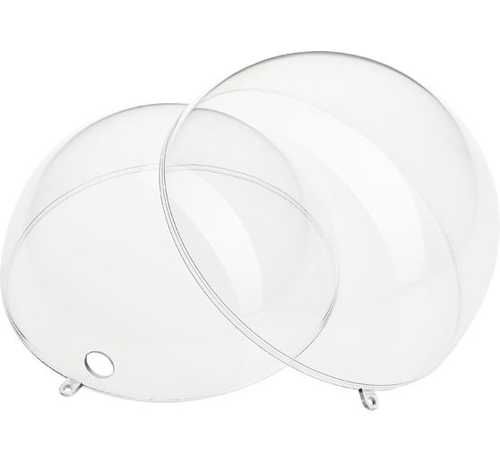 Acrylic ball with hole, &Oslash; 18 cm