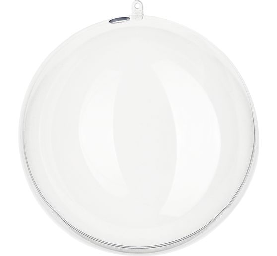 Acrylic ball with hole, &Oslash; 18 cm