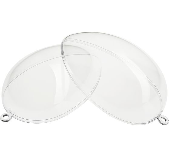 VBS Acryl ei met gat, 6 stuks