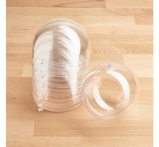 VBS Acrylic ball, &Oslash; 10 cm, 6 pcs.