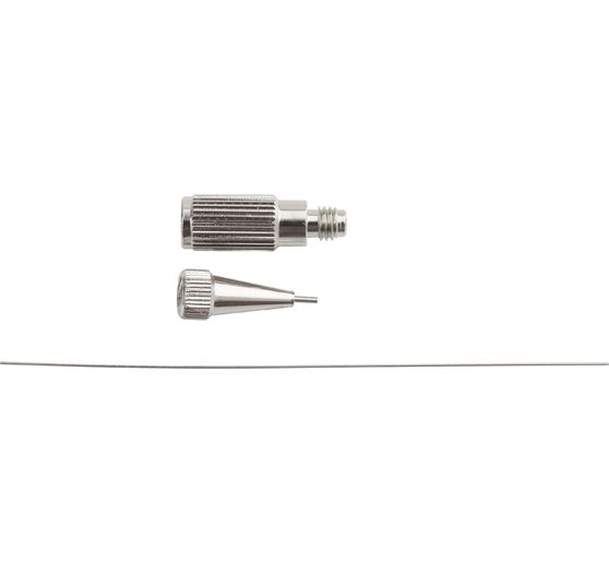 Metal fine nozzle for Window Color glass design, 0.5 mm