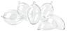 VBS Acryl ei, 6 cm, 6 stuks