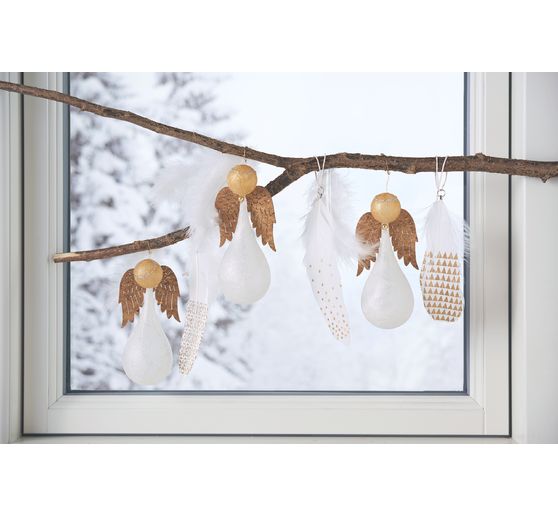 VBS Acrylic form "Drops", 11 cm, 6 pcs.