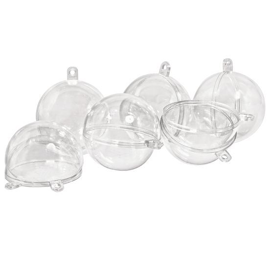 VBS Acrylic balls, pack of 6 Ø approx. 4 cm