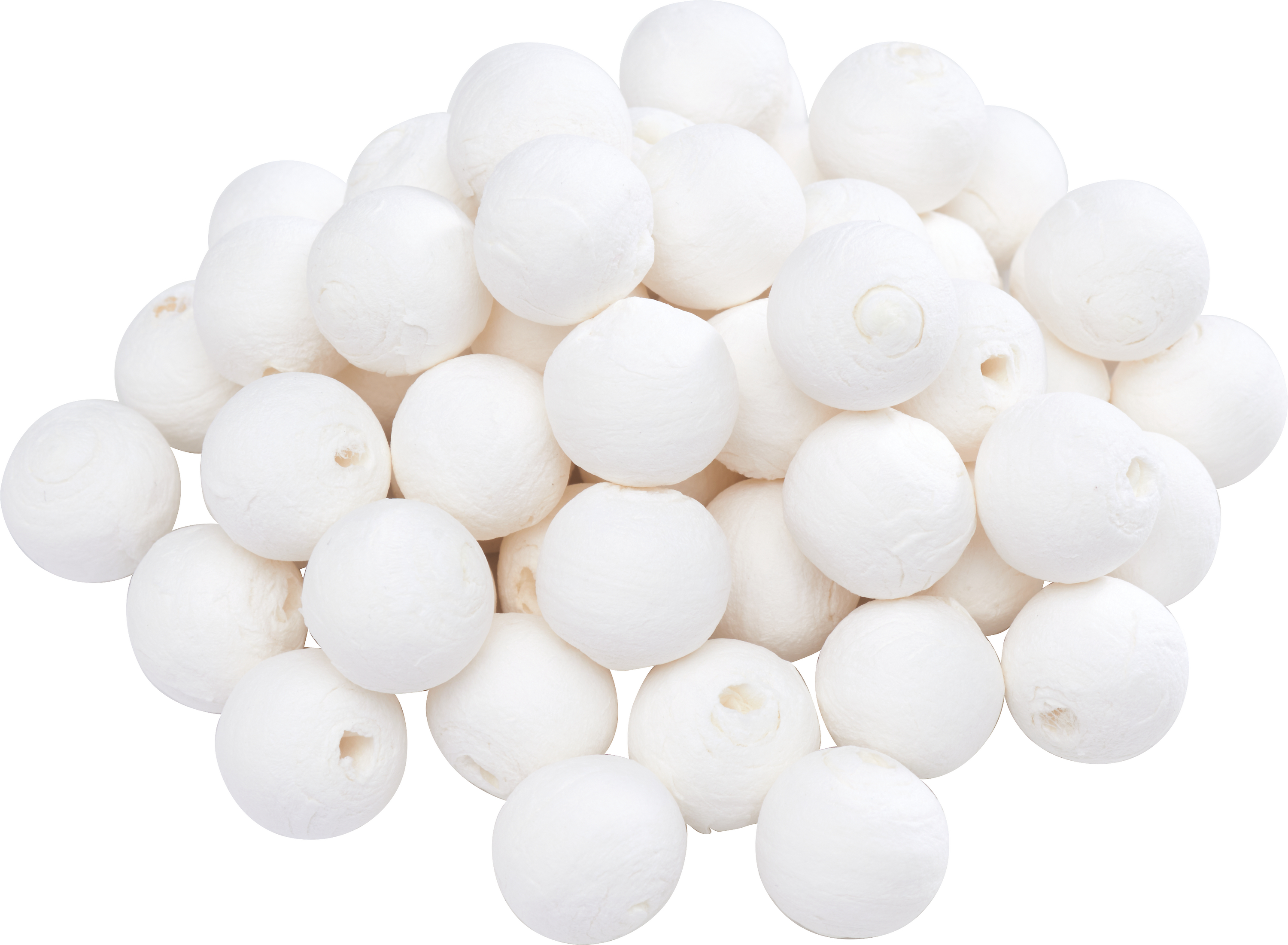 Katoenen ballen, wit, 30 mm, 15 stuks | Knutselwinkel VBS Hobby