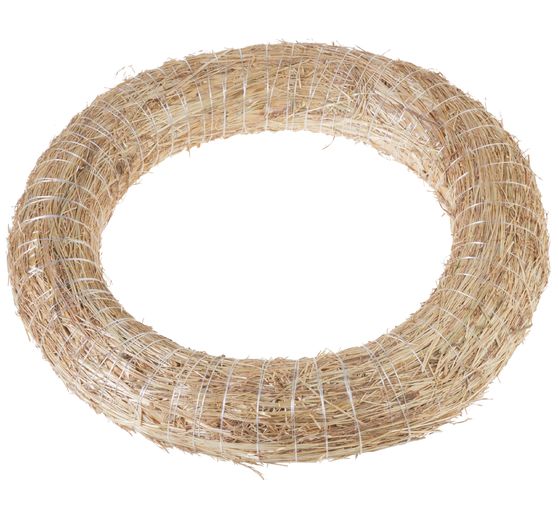 Straw wreath Ø 30 cm