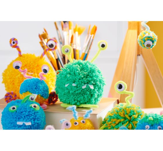VBS Chenilledraad "Kleuren mix", 30 cm, set van 20