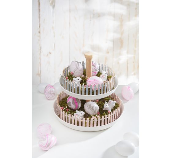 VBS Decorative etagere with wooden handle