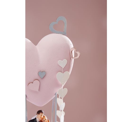 Miniwimpelketting, hart