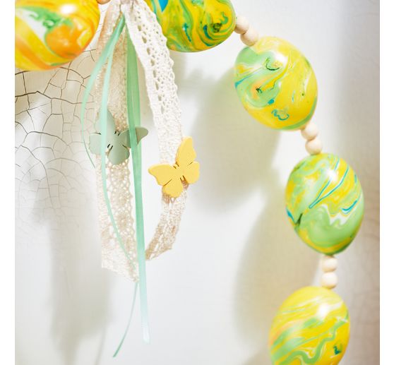 VBS Decorative egg "White", 10 pieces