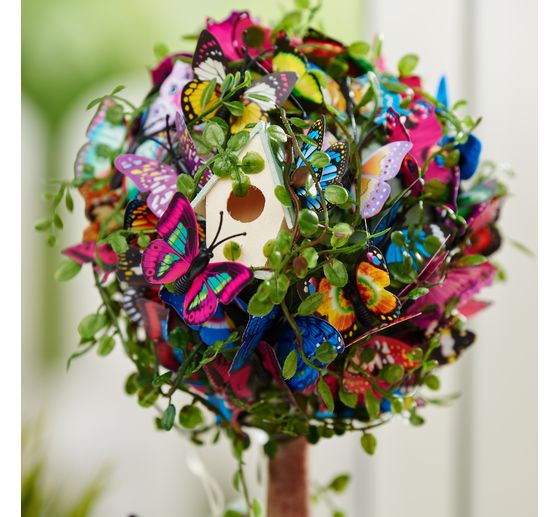 VBS Scatter decoration "Butterfly", small, 50 pcs.
