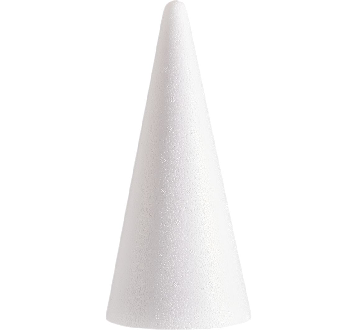 Piepschuim kegel 26 cm
