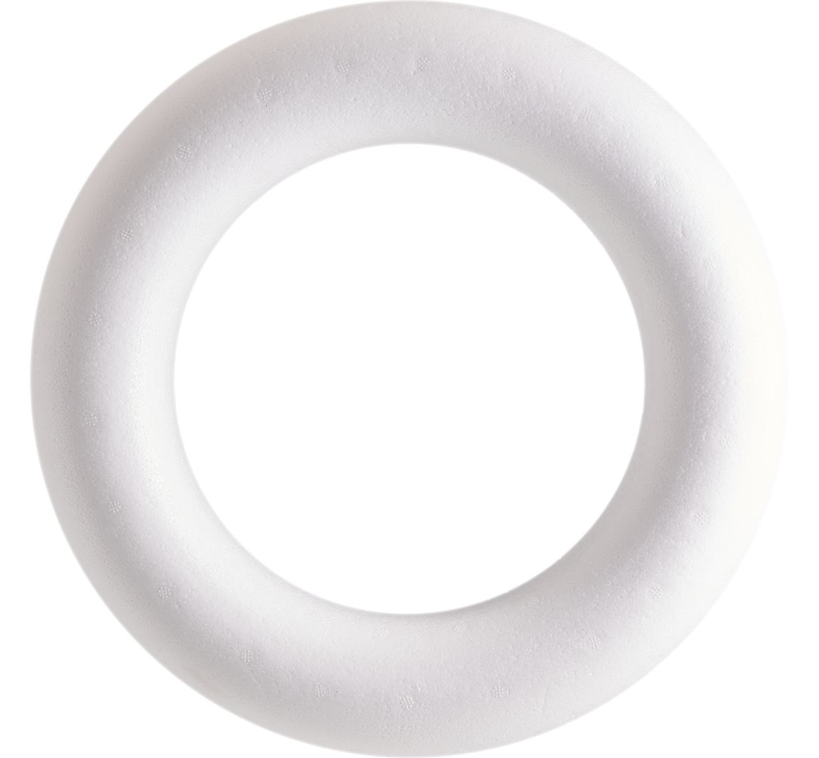 Piepschuim ring plat (Romeins), Ø 30 cm