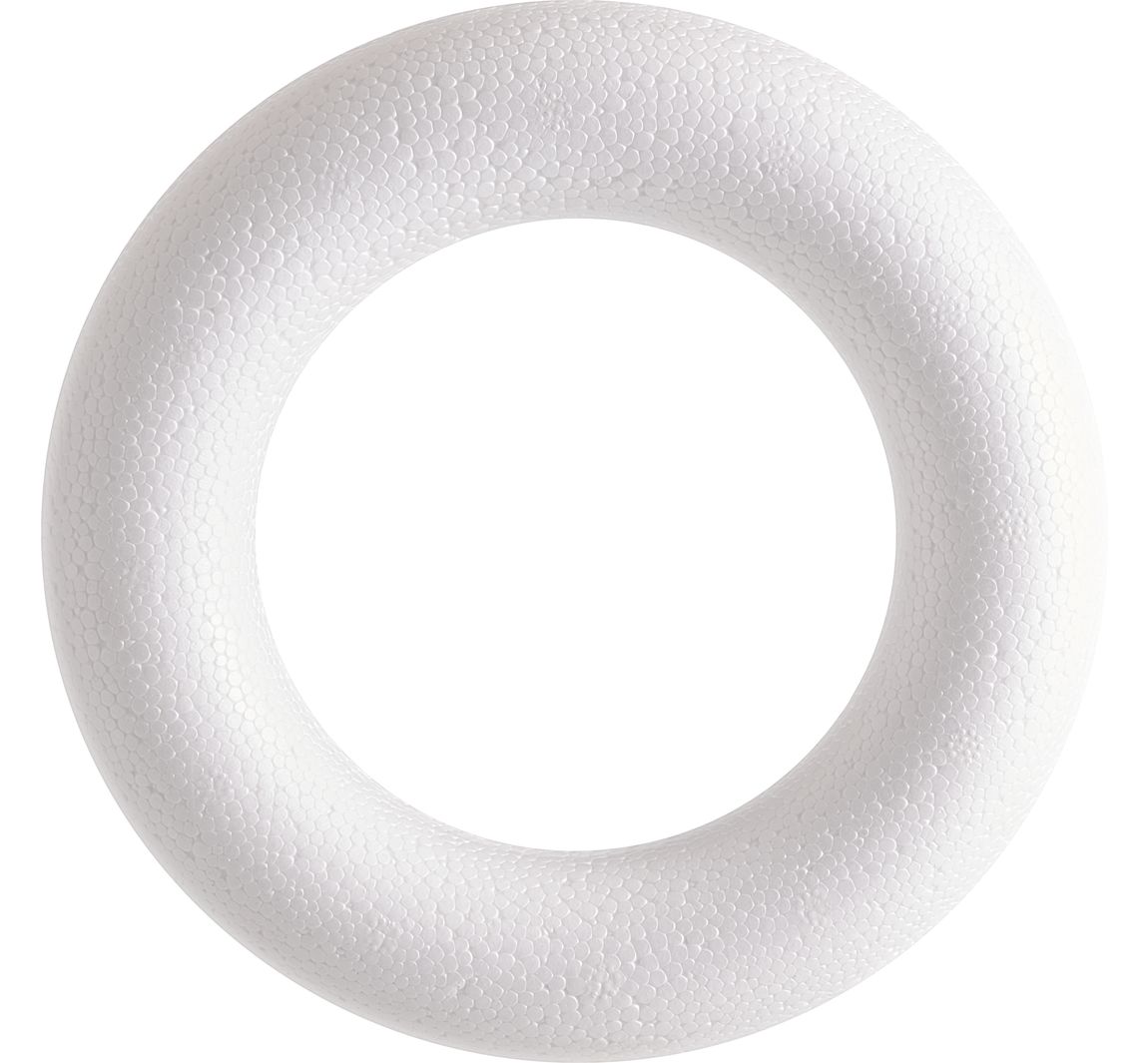 Piepschuim ring vol - Ø approx. 15 cm
