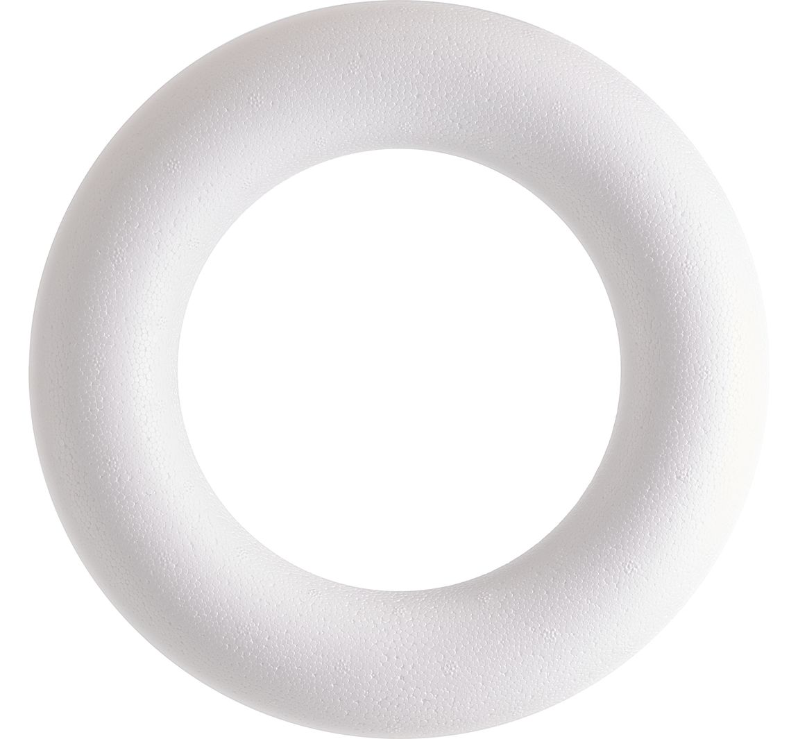 Piepschuim ring vol - Ø approx. 25 cm