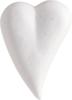 Styrofoam heart, drop shape
