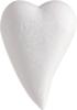 Styrofoam heart, drop shape