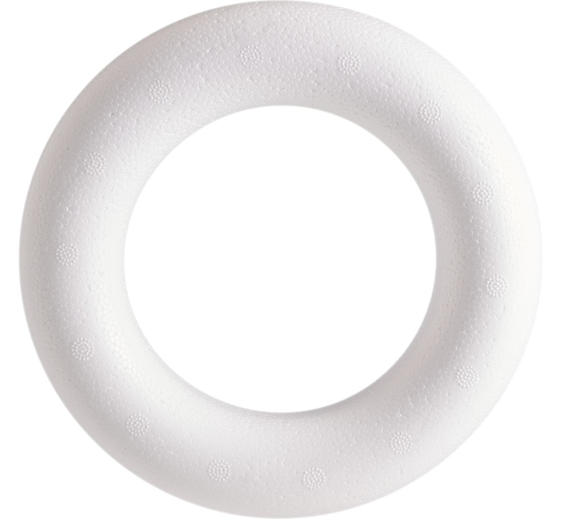 Piepschuim ring plat (Romeins), Ø 17 cm