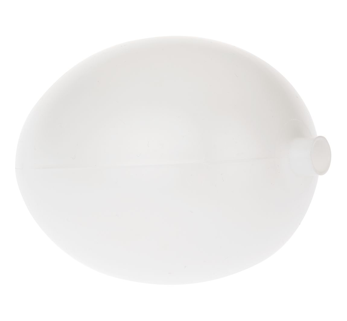 Plastic eiwit, met sokkel, 10 x 7 cm
