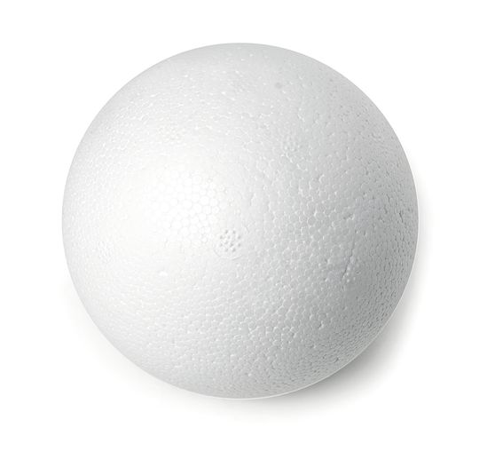 Polystyrene ball, Ø 12 cm
