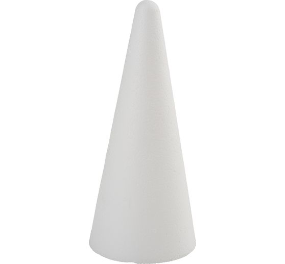 Polystyrene cone 26 cm