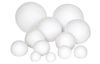 Cotton balls, white, Ø 50 mm, 5 pieces