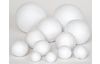 Cotton balls, white, Ø 25 mm, 25 pieces