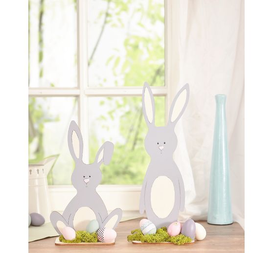 VBS Decorative egg "White", 10 pieces