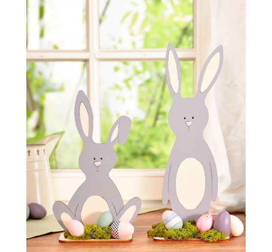 VBS Decorative egg "White", 10 pieces