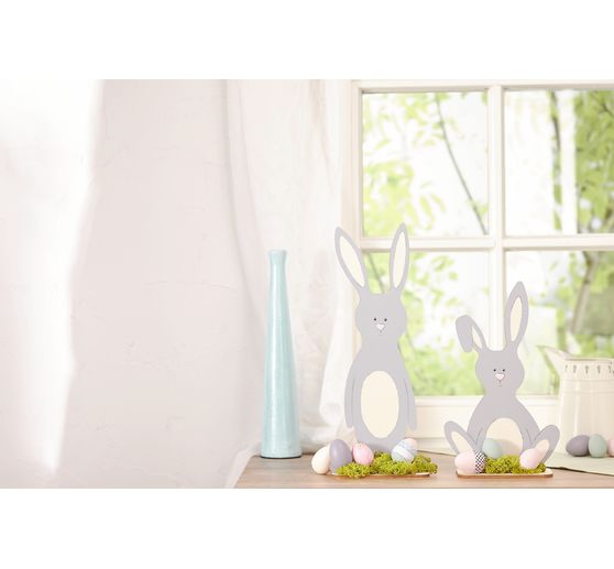 VBS Decorative egg "White", 10 pieces