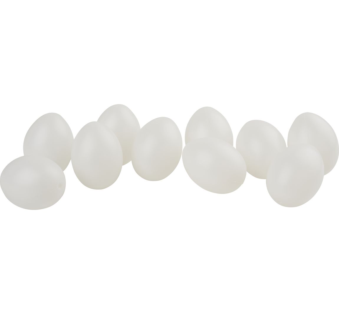 VBS Decoratief Ei "Wit", 4,5 cm