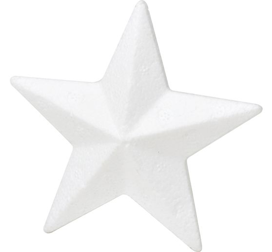 Polystyrene figure Star, 10 cm