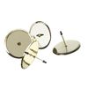 Candle holder "Klassieker" met Stekers Goudkleurig
