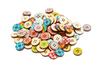 VBS Houten knopen "Fashion Mix", 100 stuks