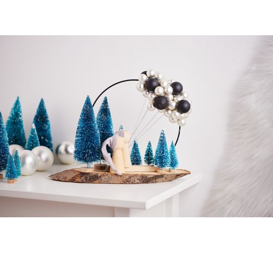 Christmas balls made of plastic, 27 pieces