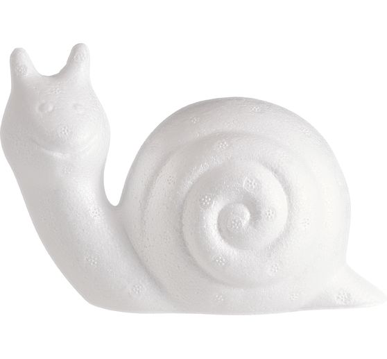 Polystyrene figure Snail