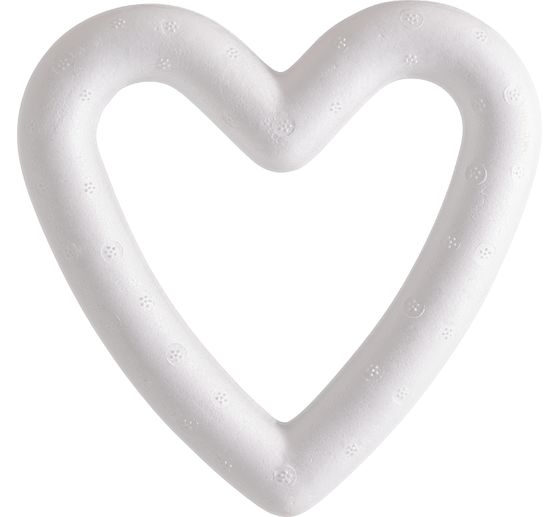 Piepschuim-hart lijst, 15 cm