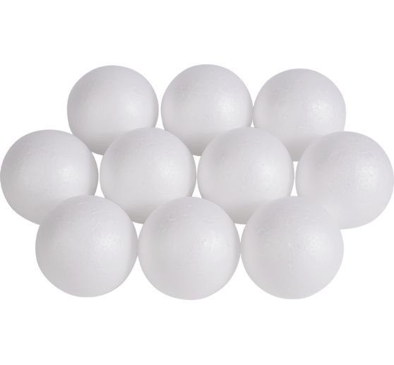 VBS Piepschuim bal, Ø 6 cm, 10 stuks