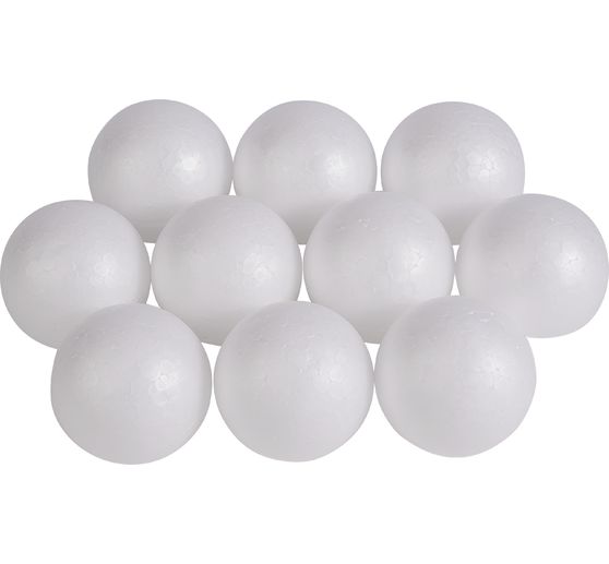 VBS Piepschuim bal, Ø 7 cm, 10 stuks