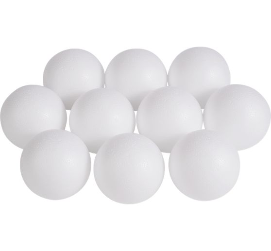 VBS Piepschuim bal, Ø 8 cm, 10 stuks