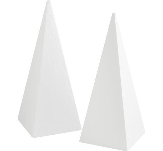XXL-pyramide van piepschuim