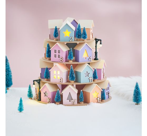 VBS Advent calendar "Pyramid of houses"
