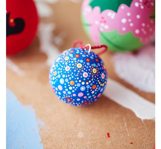 VBS Polystyrene ball set, 13 pieces