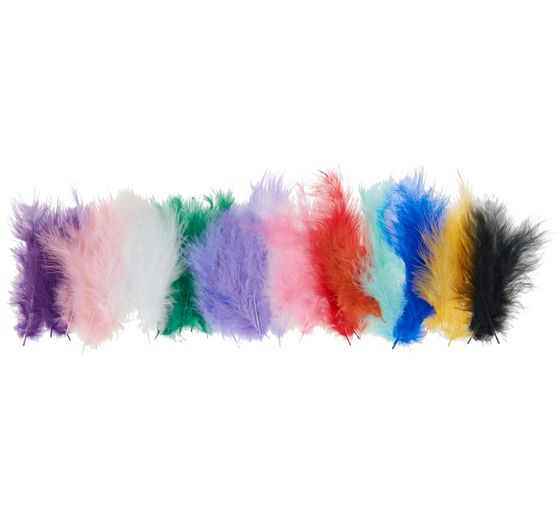 Fluffy feather mix