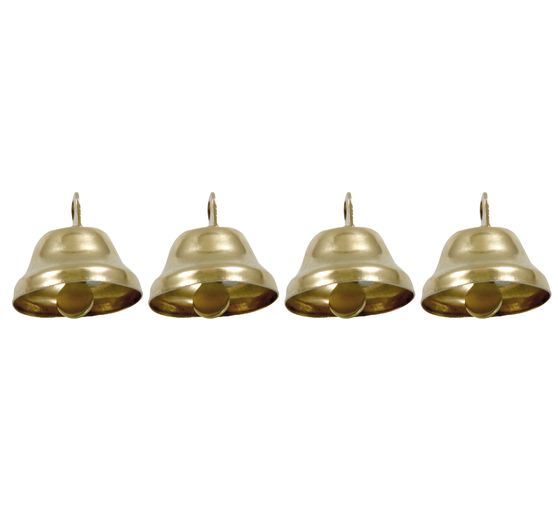 Metal bells, 22 mm, 4 pieces