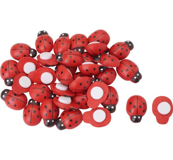 VBS Wooden scatter decoration "Ladybug"