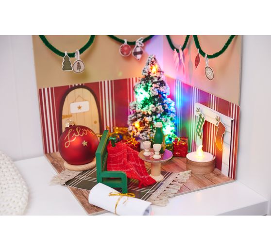 VBS LED decoration fir tree