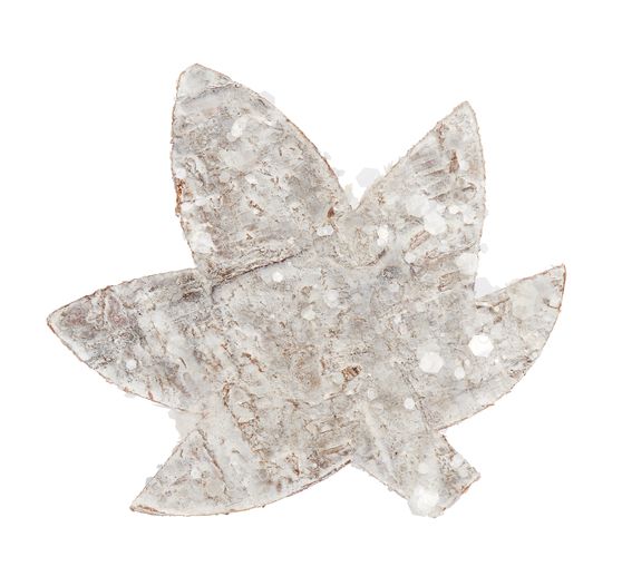 VBS scatter decoration "Glitter maple leaf"
