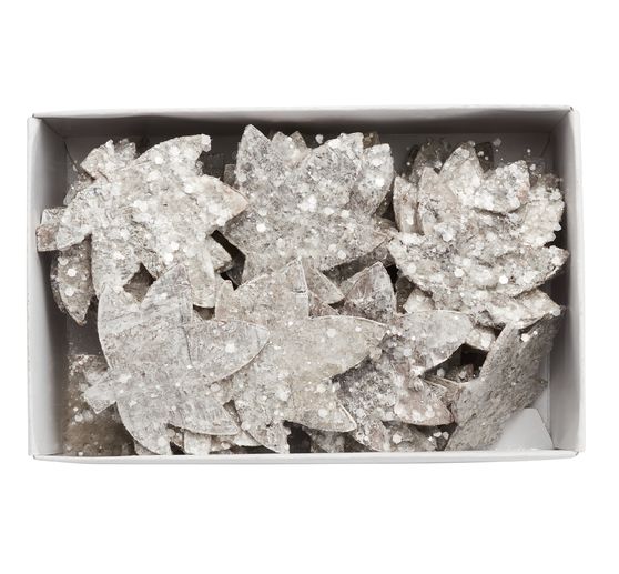 VBS scatter decoration "Glitter maple leaf"